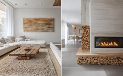 Design Expert Tips: How to Transform a Rustic Fireplace into a Modern One with Style and Elegance