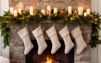 Christmas: 4 Ideas to Decorate the Fireplace with Colourful Baubles Hanging for a Festive Home